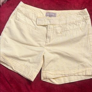 Banana Republic Light Yellow Women Shorts